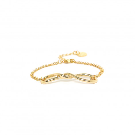 bracelet ajustable chaine dorée "Accostage"