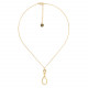 collier pendentif doré "Accostage" - Ori Tao