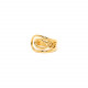 XL golden ring "Accostage" - Ori Tao