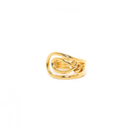 XL golden ring "Accostage" - Ori Tao