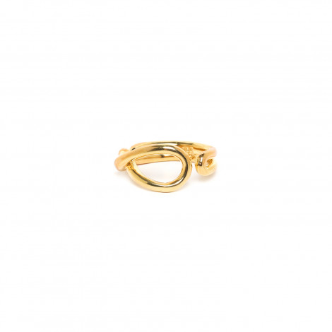 golden buckle ring "Accostage"