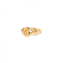golden knot ring "Accostage" - Ori Tao