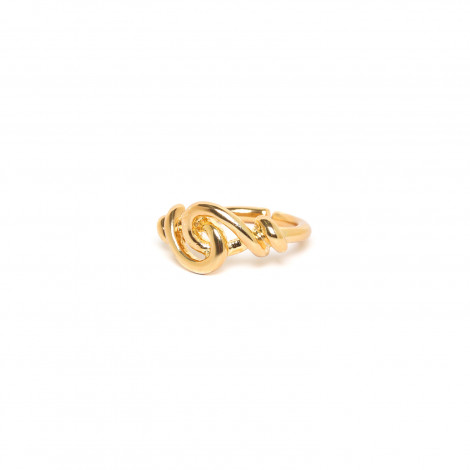 golden knot ring "Accostage"