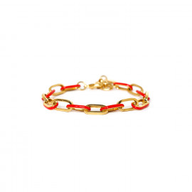 bracelet ajustable chaine rouge "Boa vista" - Ori Tao