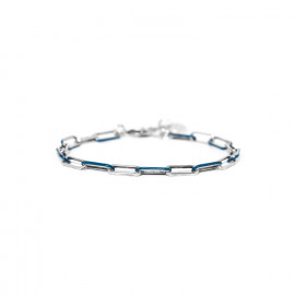 bracelet ajustable chaine fine blue "Boa vista" - Ori Tao