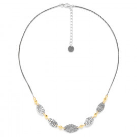 multi element short necklace "Empreinte" - Ori Tao
