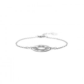 bracelet chaine ajustable métal argenté "Enzo" - Ori Tao