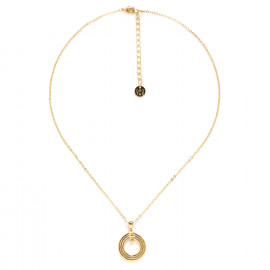 golden ring pendant necklace "Enzo" - Ori Tao