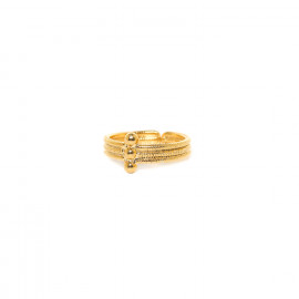adjustable golden ring "Enzo" - Ori Tao
