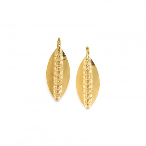 golden french earrings "Maasai"