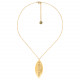 golden pendant necklace "Maasai" - Ori Tao