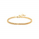adjustable golden chain bracelet "Manta" - Ori Tao