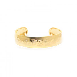 golden rigid bracelet "Manta" - Ori Tao