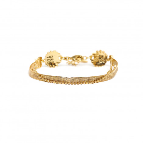bracelet ajustable doré "Mon ange"
