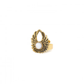 golden adjustable ring "Mon ange" - Ori Tao