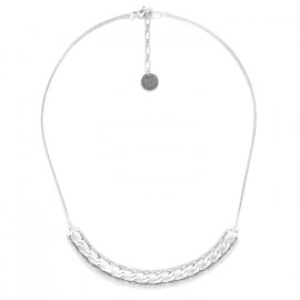 silvered short necklace "Rimini" - Ori Tao