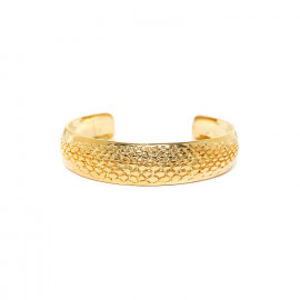 bracelet rigide doré "Viper" - Ori Tao