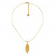 eye shape golden pendant necklace "Viper" - Ori Tao