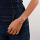 bracelet chaine ajustable argenté "Accostage" - Ori Tao