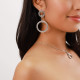 silvered gypsy earrings "Enzo" - Ori Tao