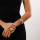 golden rigid bracelet "Maasai" - Ori Tao