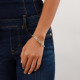 bracelet chaine métal argenté "Rimini" - Ori Tao