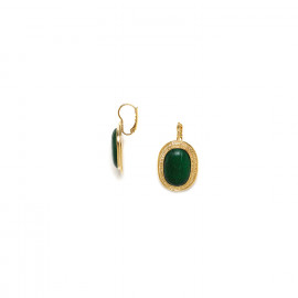 green french hook earrings "Kinsley" - Nature Bijoux