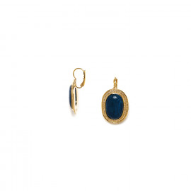 blue french hook earrings "Kinsley" - Nature Bijoux