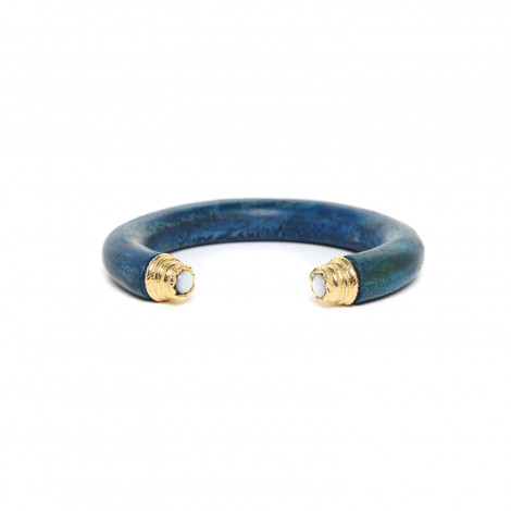 bracelet rigide bleu "Kinsley"