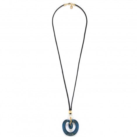 blue pendant necklace "Kinsley"