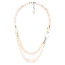 collier perles 2 rangs "Ozuka" - 