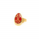 small red ring "Piccadilly" - Nature Bijoux
