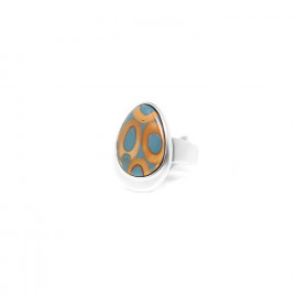small blue ring "Piccadilly" - Nature Bijoux