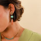 boucles d'oreilles poussoir 3 éléments "Boreal" - Nature Bijoux