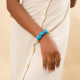 bracelet extensible bleu "Lumbang" - Nature Bijoux