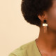 post earrings 4 elements "Vendome" - Nature Bijoux