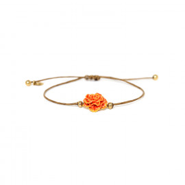 flower macrame bracelet "Clea" - Franck Herval
