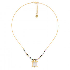 square pendant necklace "Gabrielle" - Franck Herval