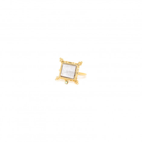 adjustable square ring "Gabrielle"