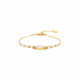 2-row chain bracelet "Louise" - Franck Herval