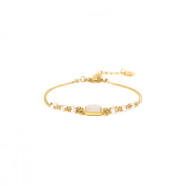 2-row chain bracelet "Louise" - Franck Herval