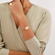 oval bracelet "Joanne" - Franck Herval