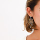 boucles d'oreilles poussoir ovales "Ariane" - Franck Herval
