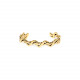 rigid bracelet M (golden) "Shibari" - Ori Tao