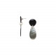 black horn & blacklip earrings "Drops" - Nature Bijoux