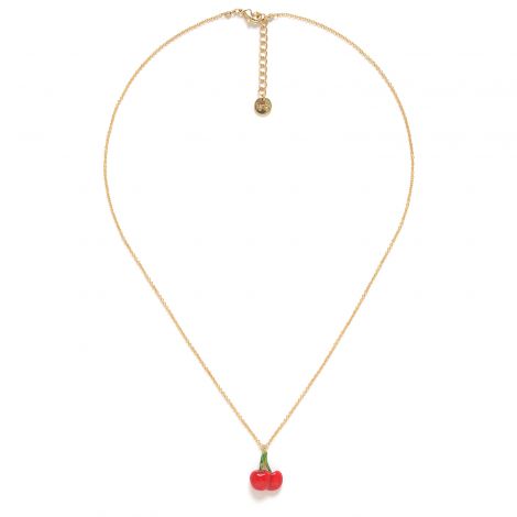 SWEET cherry necklace "Les adorables"