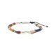 bracelet homme ajustable mix de couleurs "Sauvage" - Nature Bijoux