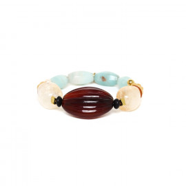 bracelet extensible grand modèle "Okinawa" - Nature Bijoux