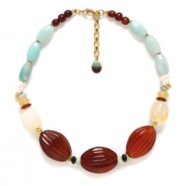 THE short necklace "Okinawa" - Nature Bijoux