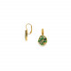 french hook earrings green "Palazzo" - Nature Bijoux